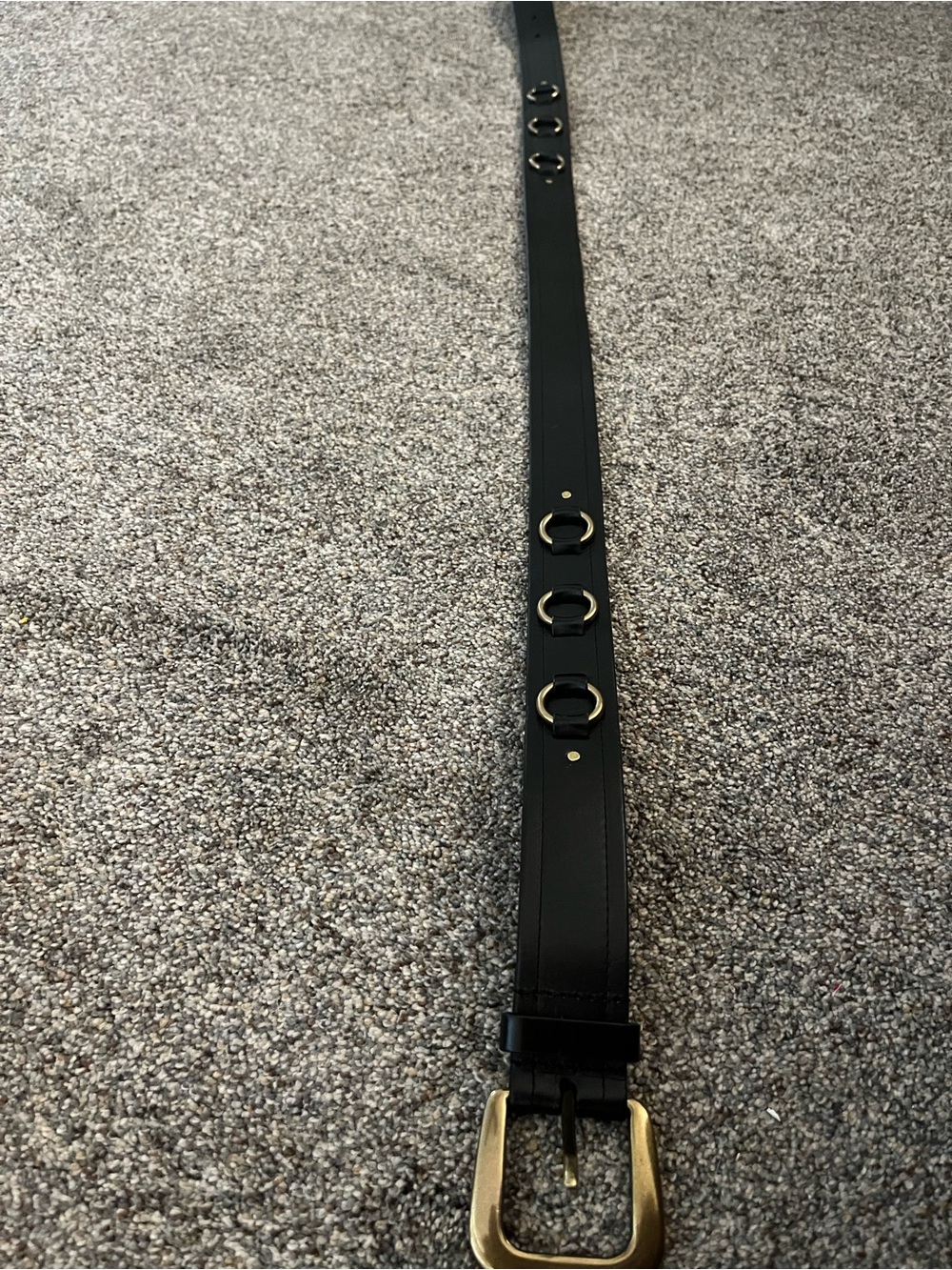 LAUREN Ralph Lauren black leather belt